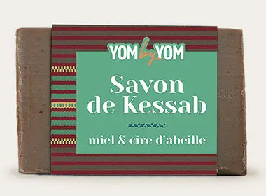 Savon peau sensible et réactive au miel & cire d'abeille